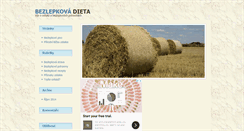 Desktop Screenshot of bezlepka.cz